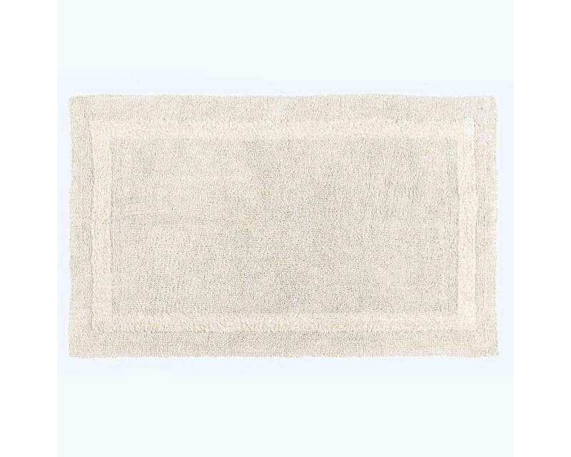 Homescapes Badematte XXL-Badematte creme 70x120 cm aus 100% Baumwolle, Höhe 20 mm, 70 x 120 cm von Homescapes