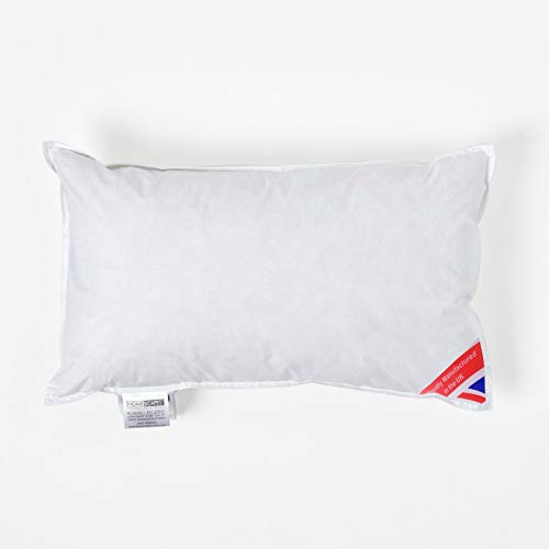 Homescapes Kissenfüllung, 30 x 50 cm, kleines Füllkissen mit 100% Entendaunen-Füllung, Daunenkissen, ideal als Schlafkissen oder als Füllung für Sofakissen/Zierkissen Homescapes Kissenfüllung, 30 x 50 cm, kleines Füllkissen mit 100% Entendaunen-Füllung, Daunenkissen, ideal als Schlafkissen oder als Füllung für Sofakissen/Zierkissen von Homescapes