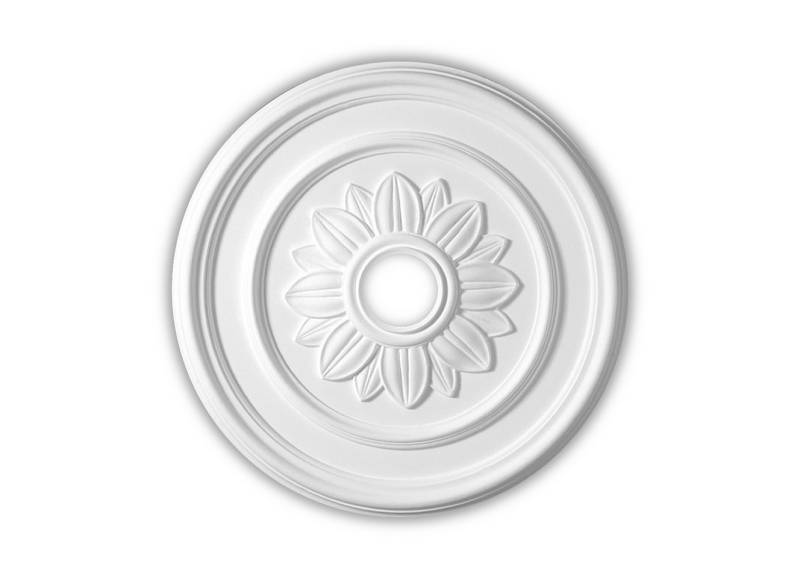 Homestar Decken-Rosette "Flora" Ø = 52 cm, perfekte Akzente für Ihre Wohnräume von Homestar