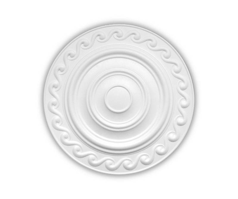 Homestar Decken-Rosette Sarah, Ø = 37 cm, perfekte Akzente für Ihre Wohn- und Geschäftsräume von Homestar