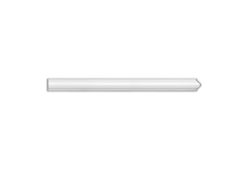 Homestar Zierleiste Wandleiste CW 11, (18 x 38 mm), Länge 2 m (Hartleiste), einfache montage durch kleben, Polystyrol, Schaffung eines besonderen Raumambientes von Homestar