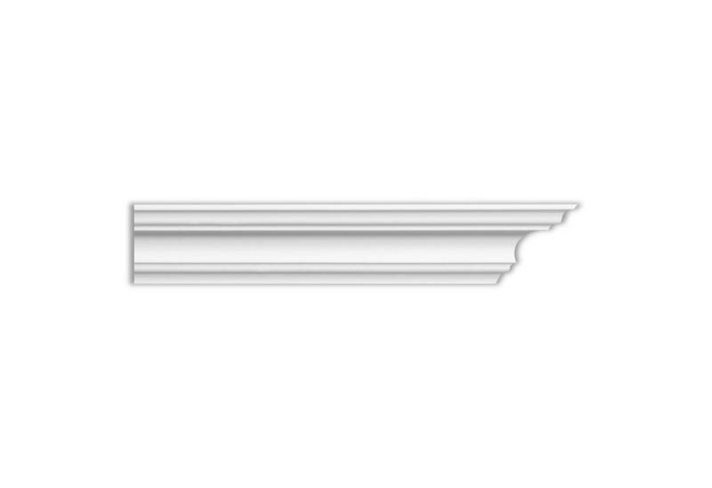 Homestar Zierleiste K 130 (90 x 90 mm), Länge 2m, zum kleben, Polystyrol, überstreichbar mit allen Wandfarben auf Acryl- oder Wasserbasis von Homestar