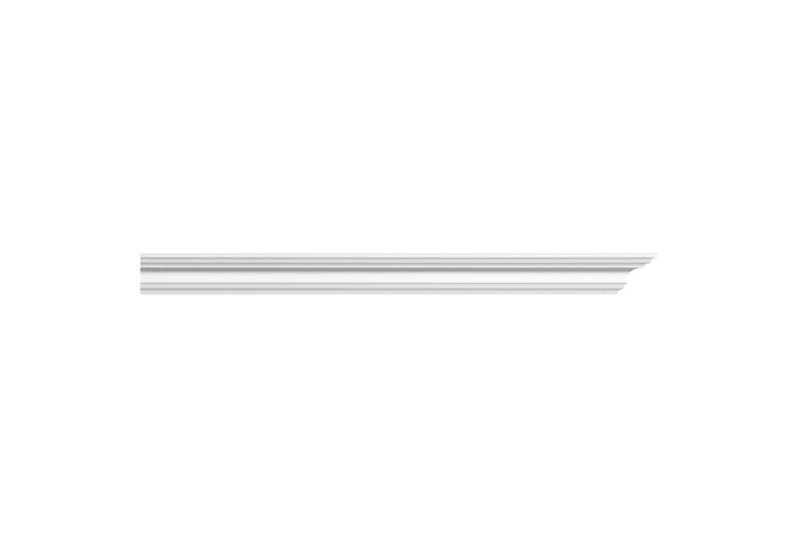 Homestar Zierleiste K 35 (32 x 32 mm), Länge 2m, zum kleben, Polystyrol, überstreichbar mit allen Wandfarben auf Acryl- oder Wasserbasis von Homestar