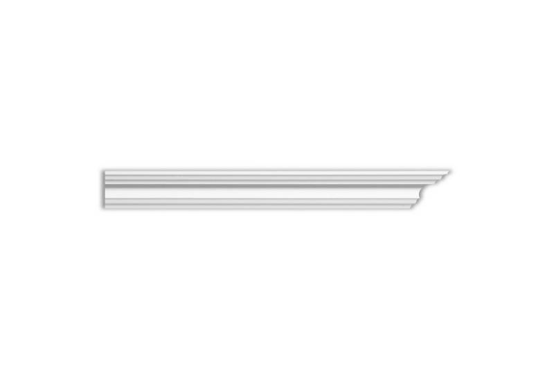 Homestar Zierleiste K 50 (46 x 46 mm), Länge 2m, einfache Montage durch Ankleben mit HOMESTAR® SX100, Polystyrol, mit allen lösemittelfreien Dispersionsfarben farbig überstreichbar von Homestar