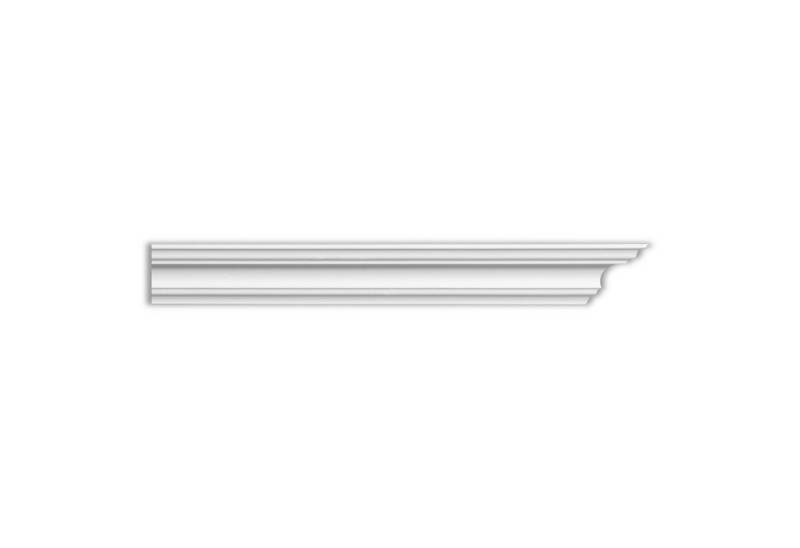 Homestar Zierleiste K 60 (60 x 60 mm), Länge 2m, einfache Montage durch Ankleben mit HOMESTAR® SX100, Polystyrol, mit allen lösemittelfreien Dispersionsfarben farbig überstreichbar von Homestar