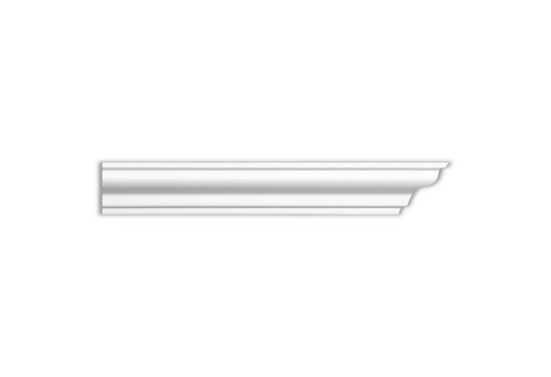 Homestar Zierleiste M 100 (70 x 70 mm), Länge 2m, LED fähig, kleben, Polystyrol, mit allen lösemittelfreien Dispersionsfarben farbig überstreichbar von Homestar