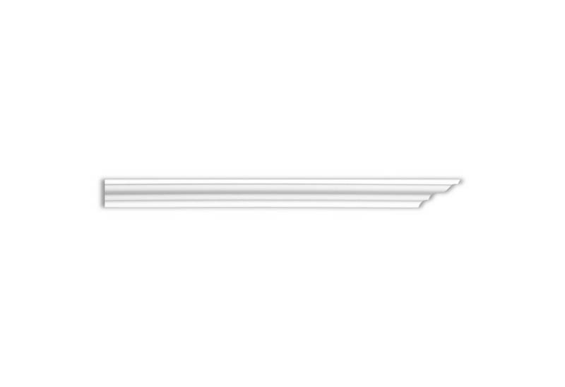 Homestar Zierleiste M 35 (35 x 25 mm), Länge 2m, zum kleben, Polystyrol, überstreichbar mit allen Wandfarben auf Acryl- oder Wasserbasis von Homestar