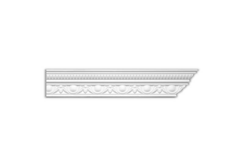 Homestar Zierleiste Olga (80 x 80mm), Länge 2m, einfache Montage durch Ankleben mit HOMESTAR® SX100, Polystyrol von Homestar