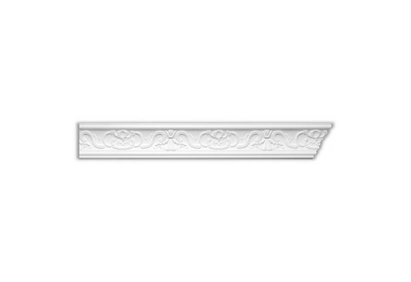 Homestar Zierleiste Tanja (40 x 70 mm), Länge 2m, einfaches Verkleben mit HOMESTAR SX 100, Polystyrol, überstreichbar von Homestar