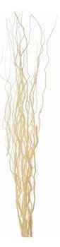 Homestreet Verdrehter Weidenzweigstrauß für bodenstehende Vasen und Displays, 120 cm hoch, in Braun, Schwarz, Silber, Gold oder Natur (Natur) von Homestreet