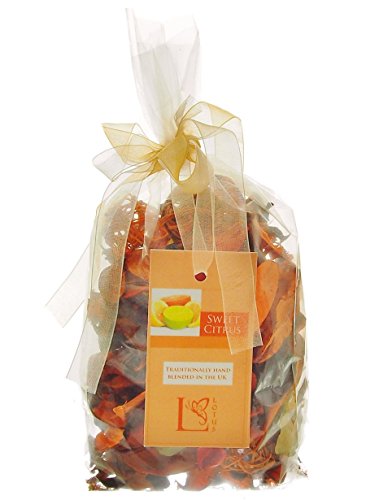Von Hand gemischte Auswahl von 11 Düften in einem Geschenkbeutel, Produkt mit langanhaltendem Duft für Ihr Zuhause oder als Geschenk zitrusgelb von Homestreet