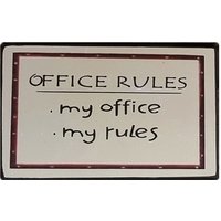 Hängeschild "Office Rules My Office, Rules" 25x16cm. Lustiges Zeichen Aus Holz Zum Arbeiten Von Zu Hause Oder Im Büro Bei Der Arbeit, Geschenk Hängeschild "Office Rules My Office, Rules" 25x16cm. Lustiges Zeichen Aus Holz Zum Arbeiten Von Zu Hause Oder Im Büro Bei Der Arbeit, Geschenk von HomestreetBoutique