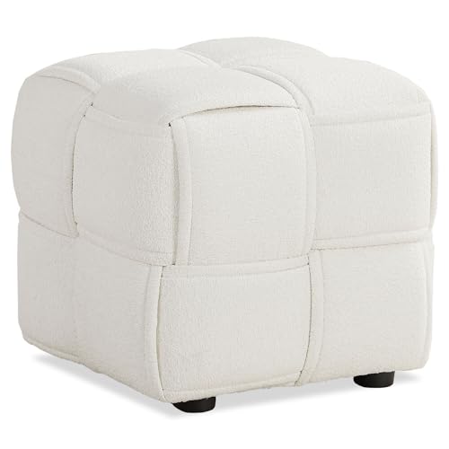 Homestyle4u 2646, Hocker Sitzhocker Pouf Beige Creme Bouclé Weiß Sitzwürfel Polsterhocker Sitzsack Sitzpouf gepolstert Homestyle4u 2646, Hocker Sitzhocker Pouf Beige Creme Bouclé Weiß Sitzwürfel Polsterhocker Sitzsack Sitzpouf gepolstert von Homestyle4u