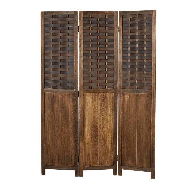 Homestyle4u 3-tlg. Paravent in Dunkelbraun 120x170 cm 2023 von Homestyle4u