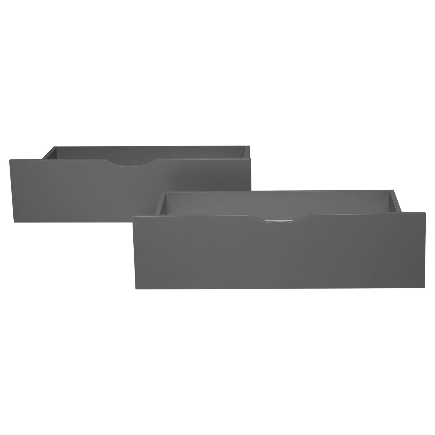 Homestyle4u Bettkasten 2er Set in Grau 82x22 53 cm 2197 Homestyle4u Bettkasten 2er Set in Grau 82x22 53 cm 2197 von Homestyle4u