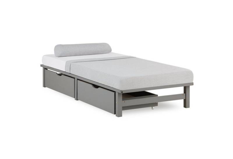 Homestyle4u Bettschubkasten Bettkasten 2er Set Holz Aufbewahrung mit Rollen Bettschublade Bett (2er Set, 2 St., 2 Bettkästen/2x Bettkasten/Schublade), B/H/T 72 x 12 x 52 cm, Stauraum Homestyle4u Bettschubkasten Bettkasten 2er Set Holz Aufbewahrung mit Rollen Bettschublade Bett (2er Set, 2 St., 2 Bettkästen/2x Bettkasten/Schublade), B/H/T 72 x 12 x 52 cm, Stauraum von Homestyle4u