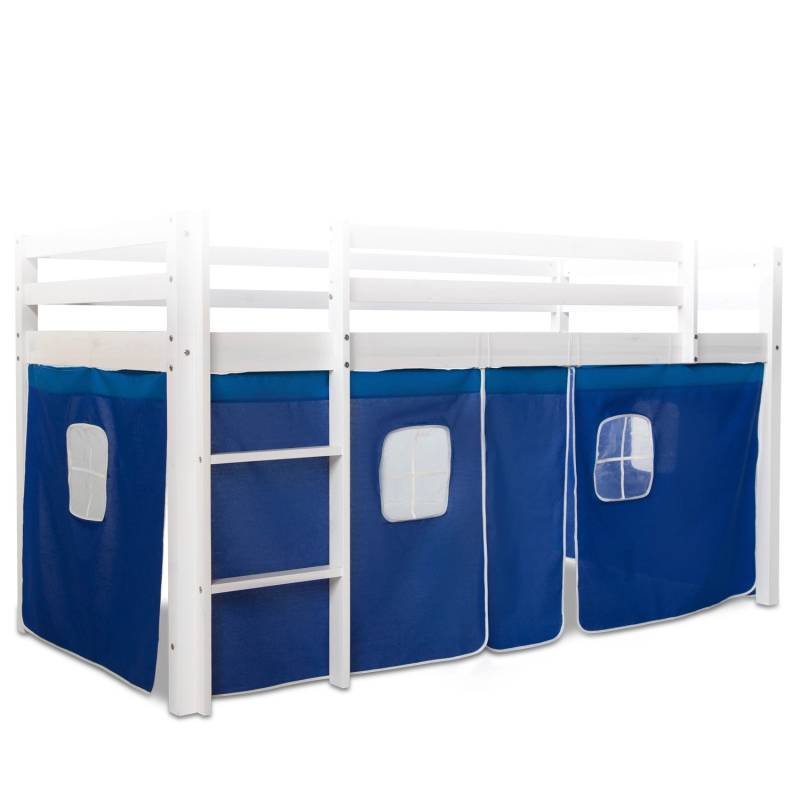 Homestyle4u Bettumrandung Blau für Kinderhochbett 1518 Homestyle4u Bettumrandung Blau für Kinderhochbett 1518 von Homestyle4u