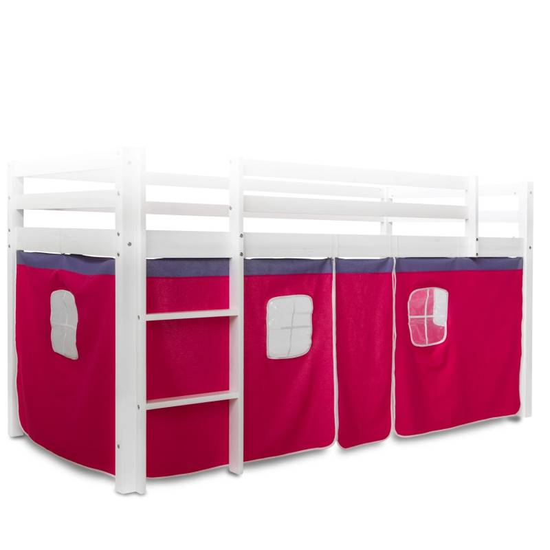 Homestyle4u Bettumrandung Pink für Kinderhochbett 1519 Homestyle4u Bettumrandung Pink für Kinderhochbett 1519 von Homestyle4u