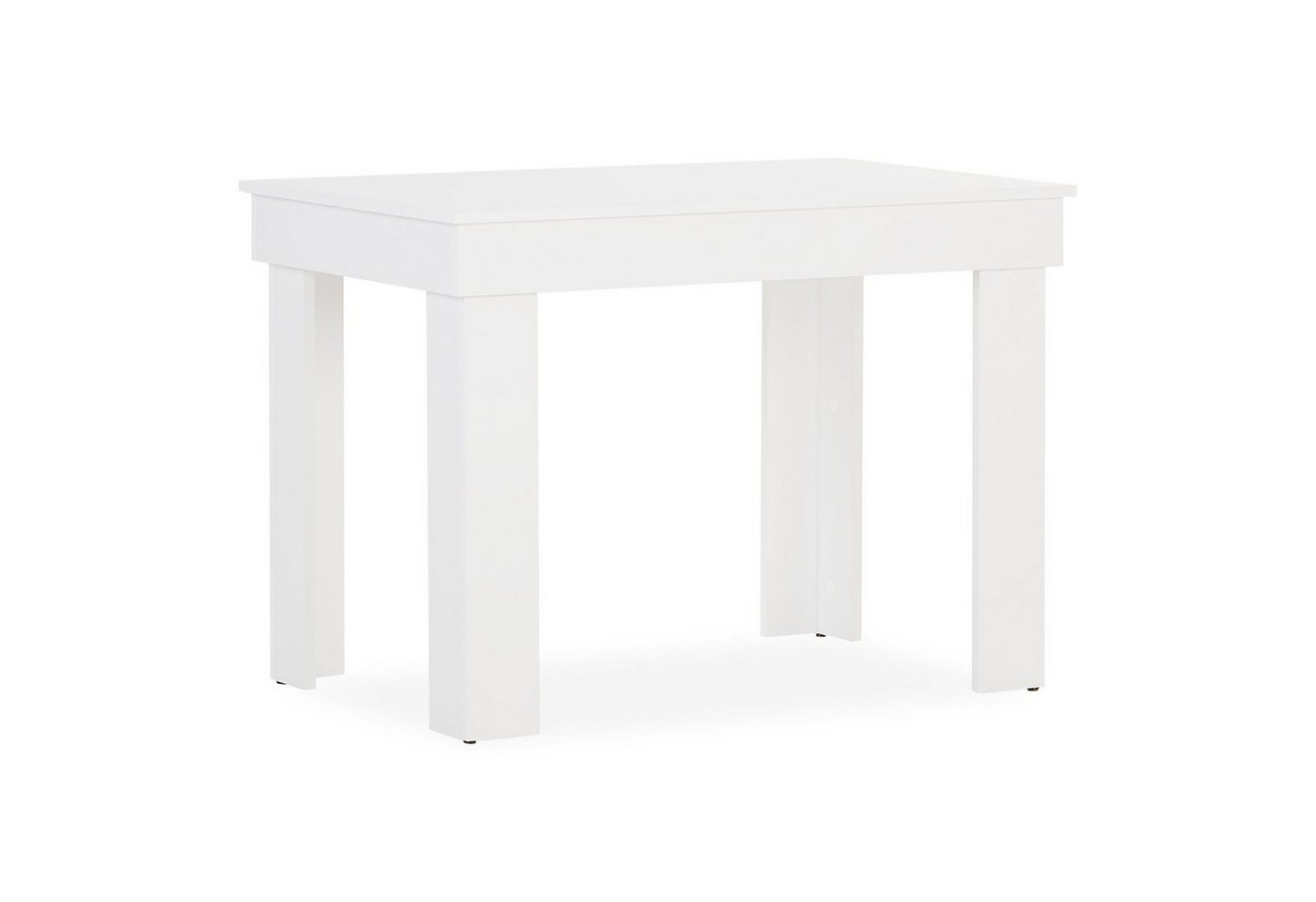 Homestyle4u Esstisch Tisch 90x60 cm Weiß Holz Wohnzimmertisch (kein Set) von Homestyle4u