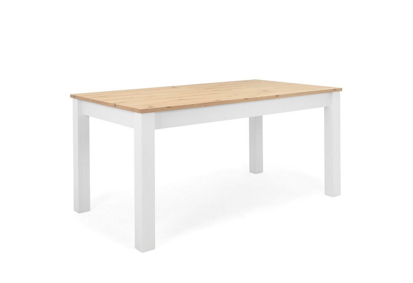 Homestyle4u Esstisch Tisch Küchentisch Ausziehbar Holz Weiß Wohnzimmer (kein Set) von Homestyle4u