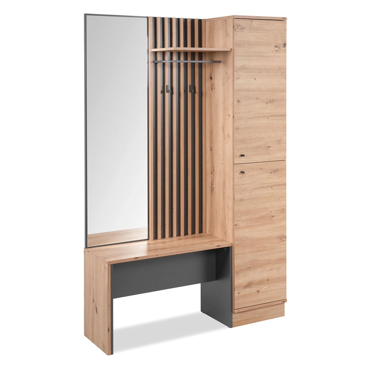 Homestyle4u Garderobe Industrial Flurgarderobe Sitzbank Garderobenpaneel Homestyle4u Garderobe Industrial Flurgarderobe Sitzbank Garderobenpaneel von Homestyle4u