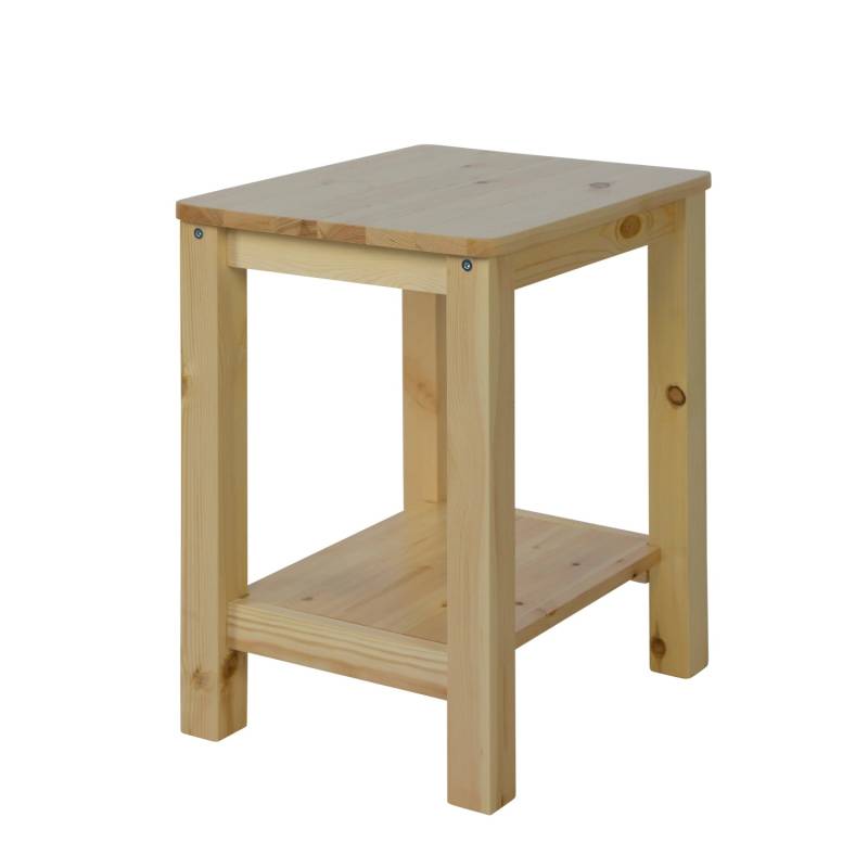 Homestyle4u Nachttisch 38x47x32 in Braun 1826 von Homestyle4u