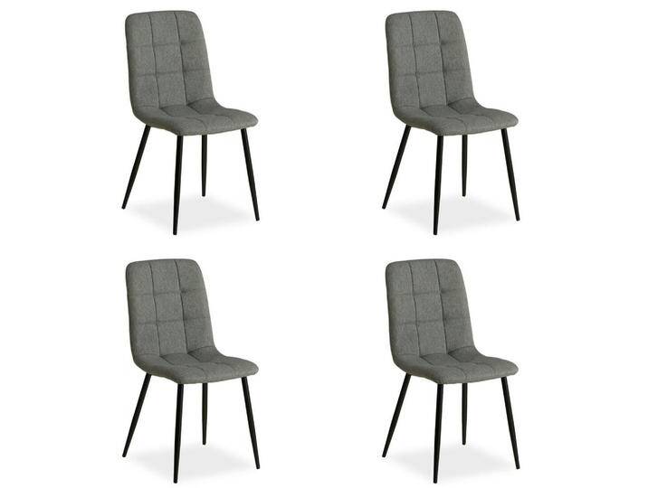 Homestyle4u STUHL-SET, Grau, 43x88x50 cm, Esszimmer, Stühle, Esszimmerstühle, Vierfußstühle Homestyle4u STUHL-SET, Grau, 43x88x50 cm, Esszimmer, Stühle, Esszimmerstühle, Vierfußstühle von Homestyle4u