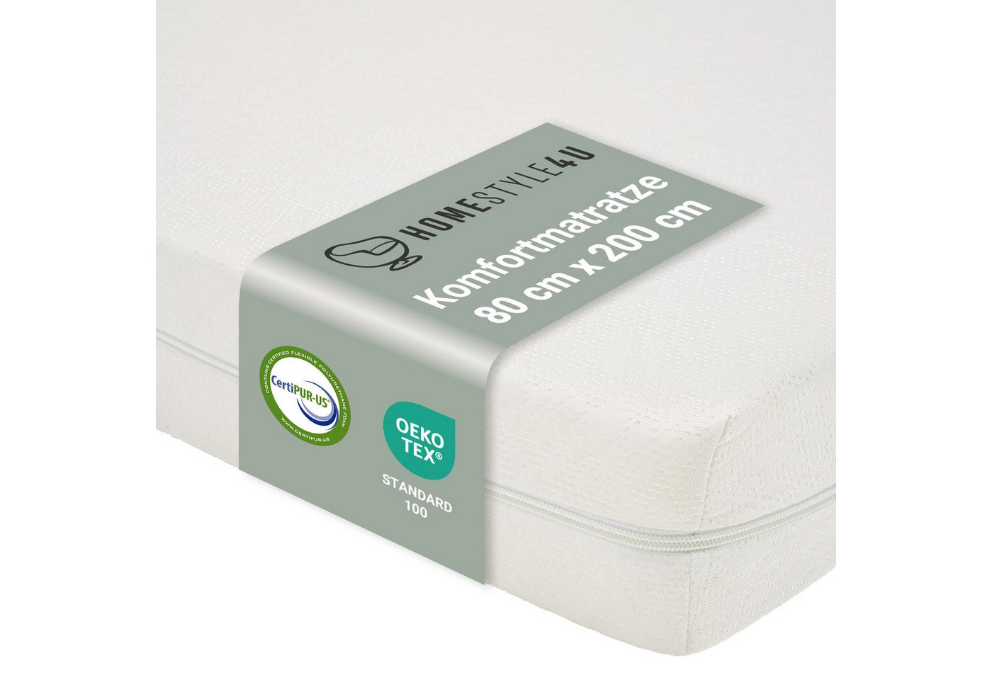 Kindermatratze Schaumstoff Matratze 7 Größen Matratze Roll Matratze Komfortschaum H2, Homestyle4u, 10 cm hoch Kindermatratze Schaumstoff Matratze 7 Größen Matratze Roll Matratze Komfortschaum H2, Homestyle4u, 10 cm hoch von Homestyle4u