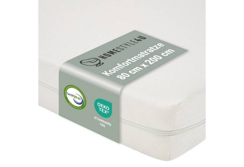 Kindermatratze Schaumstoff Matratze 7 Größen Matratze Roll Matratze Komfortschaum H2, Homestyle4u, 10 cm hoch Kindermatratze Schaumstoff Matratze 7 Größen Matratze Roll Matratze Komfortschaum H2, Homestyle4u, 10 cm hoch von Homestyle4u