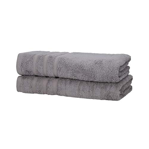 2er Duschtücher Kiesel | 50% Bambus & 50% Baumwolle | ÖKO-TEX Standard Zertifiziert | Nachhaltige Premium Qualität 450 g/m² 2er Duschtücher Kiesel | 50% Bambus & 50% Baumwolle | ÖKO-TEX Standard Zertifiziert | Nachhaltige Premium Qualität 450 g/m² von Hometex Premium Textiles