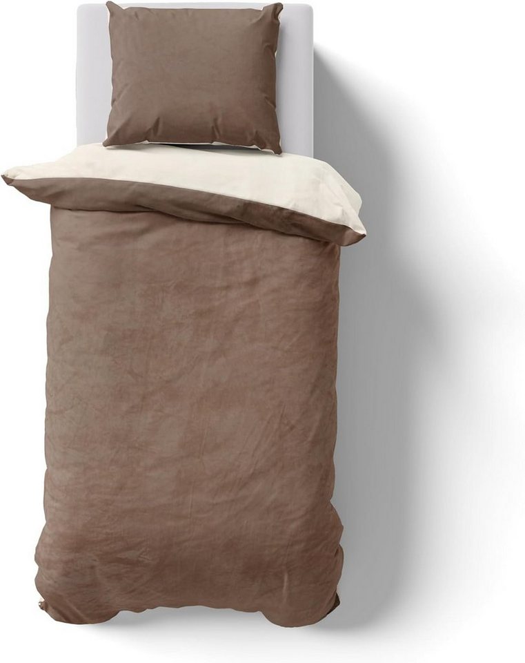 Hometex Premium Textiles Bettwäsche Teddy Cashmere Touch Bettwäsche - Winter- & Wendebettwäsche, Besonders weich, kuschelig & warm von Hometex Premium Textiles