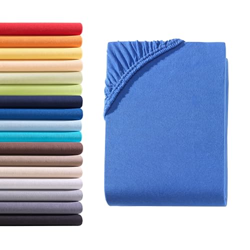 Hometex Premium Textiles Boxspringbett Spannbettlaken Spannbetttuch bis 36 cm Steghöhe | Bettlaken Jersey aus 100% Baumwolle für Wasserbetten | Oeko-TEX® Made IN Green | 180-200x200-220 cm Royal Hometex Premium Textiles Boxspringbett Spannbettlaken Spannbetttuch bis 36 cm Steghöhe | Bettlaken Jersey aus 100% Baumwolle für Wasserbetten | Oeko-TEX® Made IN Green | 180-200x200-220 cm Royal von Hometex Premium Textiles