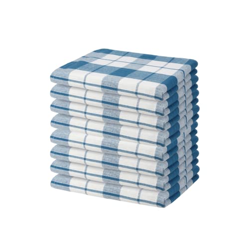 Hometex Premium Textiles 8er Set Geschirrtücher Grubentücher | Oeko-TEX®Standard 100 - aus 100% Baumwolle | Extra saugfähig und schnell trocknend | 50 x 70 cm Petrol von Hometex Premium Textiles