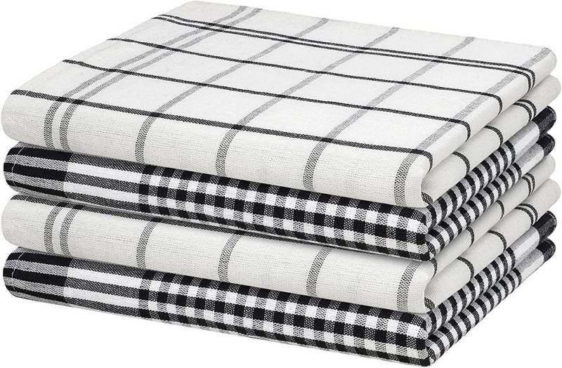 Hometex Premium Textiles Geschirrtuch 4er Set Geschirrtücher Grubentücher, Aus 100% Baumwolle, 50 x 70 cm, Extra saugfähig und schnell trocknend Hometex Premium Textiles Geschirrtuch 4er Set Geschirrtücher Grubentücher, Aus 100% Baumwolle, 50 x 70 cm, Extra saugfähig und schnell trocknend von Hometex Premium Textiles