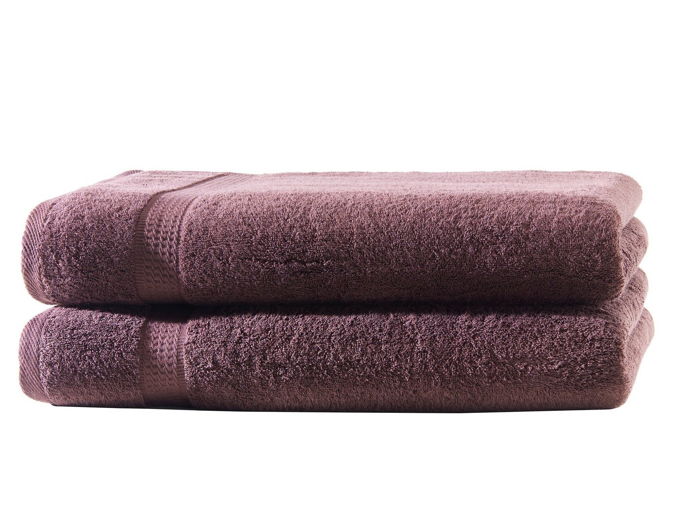 Hometex Premium Textiles Handtuch in Premium Qualität 500 g/m², Feinster Frottier-Stoff 100% Baumwolle, 2x Duschtuch, Kuschelig weich, saugfähig, Extra schwere, flauschige Hotel-Qualität von Hometex Premium Textiles