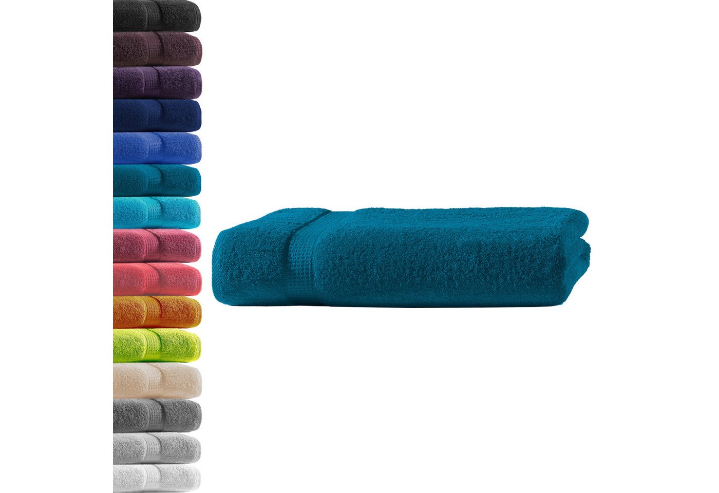 Hometex Premium Textiles Handtuch in Premium Qualität 500 g/m², Feinster Frottier-Stoff 100% Baumwolle, 1x Badetuch, weich, saugfähig, extra schwer & flauschig - TEST BILD TOP MARKE 2025 Hometex Premium Textiles Handtuch in Premium Qualität 500 g/m², Feinster Frottier-Stoff 100% Baumwolle, 1x Badetuch, weich, saugfähig, extra schwer & flauschig - TEST BILD TOP MARKE 2025 von Hometex Premium Textiles