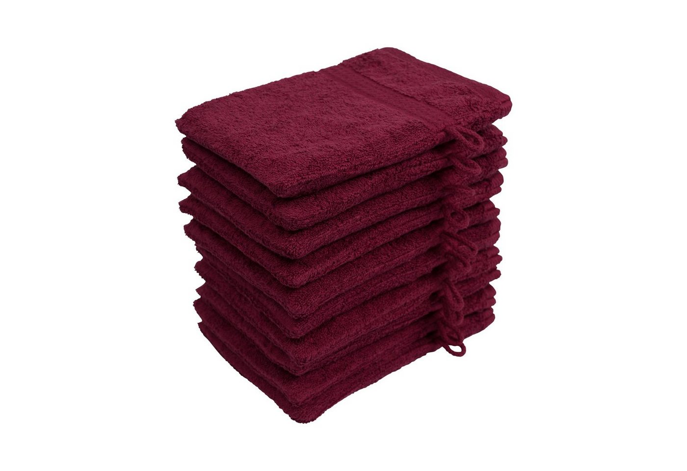 Hometex Premium Textiles Waschhandschuh Waschhandschuh in vielen verschiedenen Farben & im praktischen 10er Set von Hometex Premium Textiles
