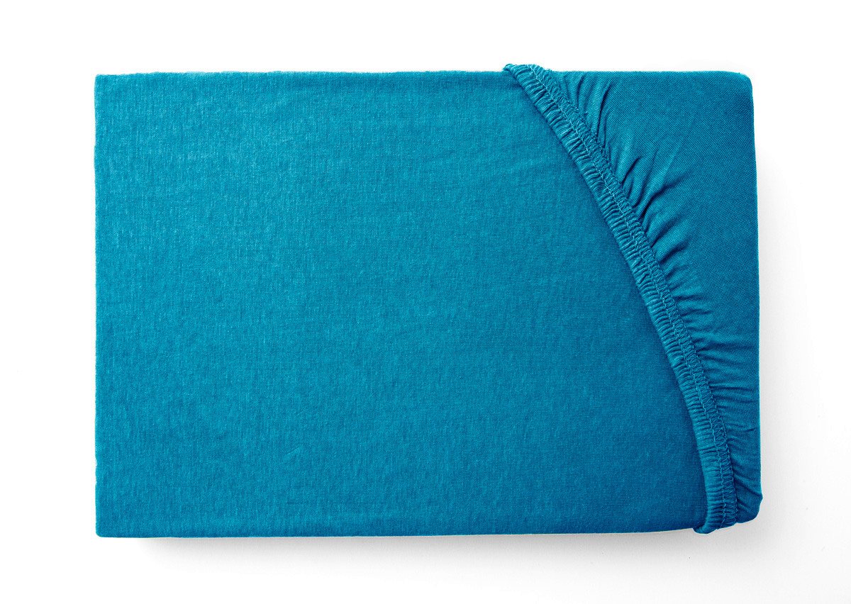 Spannbettlaken Spannbetttuch, Jersey-Bettlaken aus 100% Baumwolle, Viele Größen und Farben erhältlich, Für Matratzen, Boxspringbetten, Wasserbetten und Kindermatratzen, 140 g/m2, Hometex Premium Textiles, Gummizug: rundum von Hometex Premium Textiles