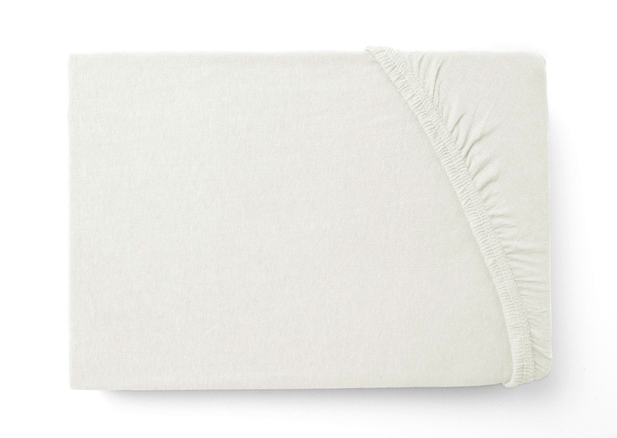 Spannbettlaken Spannbetttuch, Jersey-Bettlaken aus 100% Baumwolle, Viele Größen und Farben erhältlich, Für Matratzen, Boxspringbetten, Wasserbetten und Kindermatratzen, 140 g/m2, Hometex Premium Textiles, Gummizug: rundum von Hometex Premium Textiles