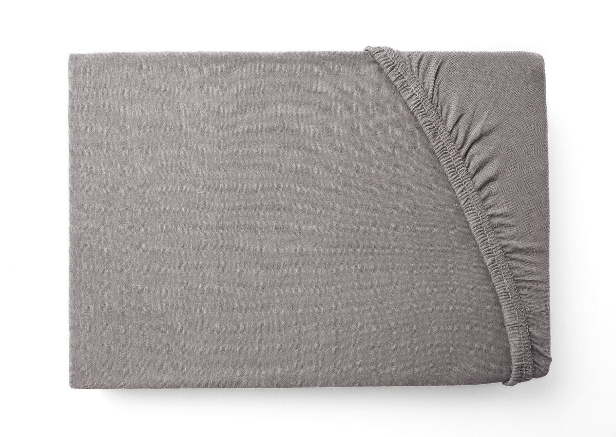 Spannbettlaken Spannbetttuch, Jersey-Bettlaken aus 100% Baumwolle, Viele Größen und Farben erhältlich, Für Matratzen, Boxspringbetten, Wasserbetten und Kindermatratzen, 140 g/m2, Hometex Premium Textiles, Gummizug: rundum von Hometex Premium Textiles