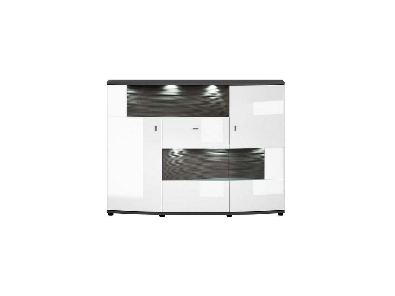 Hometrend Sideboard Highboard II Trendy von Hometrend