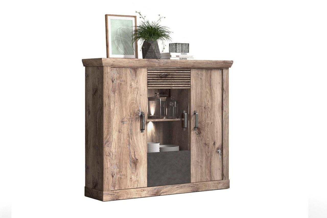 Hometrend Sideboard Highboard Portum von Hometrend