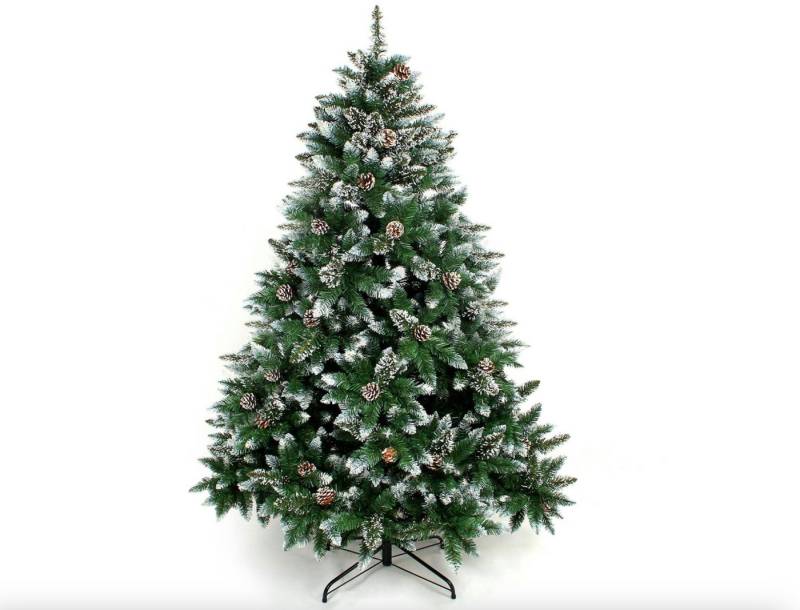 Homevibes Künstlicher Weihnachtsbaum Künstlicher Weihnachtsbaum Künstlicher Tannenbaum mit Schnee von Homevibes