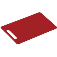 Homeware Schneidbrett rot 34x24x0,6cm, Kunststoff von Homeware