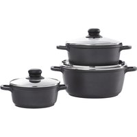 Homeware Topfset 3-tlg., Aluminium Homeware Topfset 3-tlg., Aluminium von Homeware