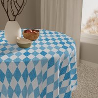 Oktoberfest Tischdecke Türkise Raute Party Tischdecke | 140cm X 140cm Oktoberfest Tischdecke Türkise Raute Party Tischdecke | 140cm X 140cm von HomewaresbyCrisandCo
