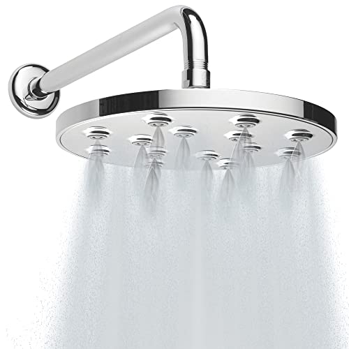 Homewerks HS31-R125CH Regenduschkopf 8,9 Zoll, luxuriöser Luftdurchfluss, 2,5 GPM, Chrom-Finish Homewerks HS31-R125CH Regenduschkopf 8,9 Zoll, luxuriöser Luftdurchfluss, 2,5 GPM, Chrom-Finish von Homewerks Worldwide