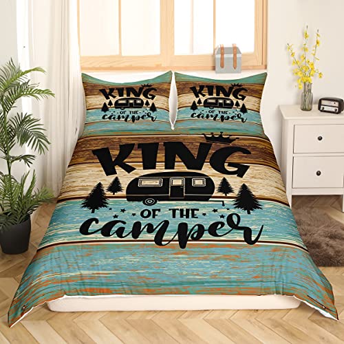Camper Bettwäsche Set 135 x 200 Teenager Kinder Happy Camping Bettbezug rustikaler Bauernhaus Bettbezug für Jungen Mädchen Jugend Schlafzimmer Dekor alte Scheunentor Skizze Zeichnung Bettwäsche Camper Bettwäsche Set 135 x 200 Teenager Kinder Happy Camping Bettbezug rustikaler Bauernhaus Bettbezug für Jungen Mädchen Jugend Schlafzimmer Dekor alte Scheunentor Skizze Zeichnung Bettwäsche von Homewish