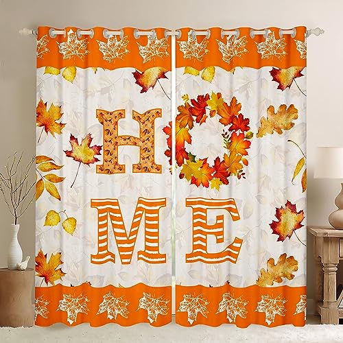 Herbst Dekor Vorhänge Herbst Ernte Verdunkelung Vorhänge Thanksgiving Geschenke Fenster Vorhänge Herbst Saison Bauernhof Ahorn Blatt Zimmer Vorhänge Geometrie Streifen Vorhänge,2 Panels 140Bx245L Herbst Dekor Vorhänge Herbst Ernte Verdunkelung Vorhänge Thanksgiving Geschenke Fenster Vorhänge Herbst Saison Bauernhof Ahorn Blatt Zimmer Vorhänge Geometrie Streifen Vorhänge,2 Panels 140Bx245L von Homewish