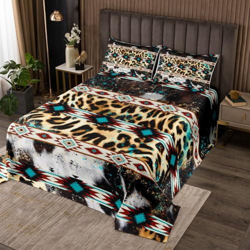 Homewish Aztek Tagesdecke Leopard Print Steppdecke 220x240cm für Mädchen Jungen Kuhleder Exotische Tinte Splash Gepard Ethnische Tagesdecken für Kinder,Beige Grün Steppdecken 2 Kissenbezüge Homewish Aztek Tagesdecke Leopard Print Steppdecke 220x240cm für Mädchen Jungen Kuhleder Exotische Tinte Splash Gepard Ethnische Tagesdecken für Kinder,Beige Grün Steppdecken 2 Kissenbezüge von Homewish